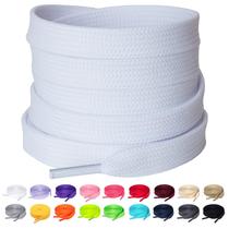 Cadarços Olukssck Flat para tênis brancos 91cm