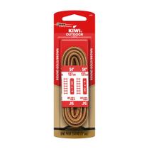 Cadarços para sapatos KIWI Outdoor redondos dourados/marrons 137 cm 1 par