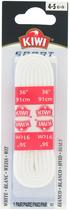 Cadarços para sapatos KIWI White Sport 91 cm - pacote com 6