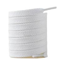 Cadarços Planos De Tecido Branco E Preto Para Tênis, Cadarços Clássicos De Qualidade 100 120 140