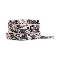 Cadarços Planos Pintados À Mão Com Flor De Cajueiro Para Tênis Esportivos Casuais Basquete Tênis