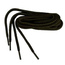 Cadarços redondos Kiwi, pretos e verde-oliva, 114 cm - 1 par Cadarços redondos Kiwi, pretos e verde-oliva, 114 cm - 1 par