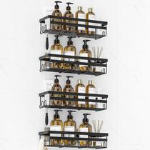 Caddies de chuveiro WOWBOX com adesivo suspenso, pacote com 4 unidades em aço inoxidável Caddies de chuveiro WOWBOX com adesivo suspenso, pacote com 4 unidades em aço inoxidável
