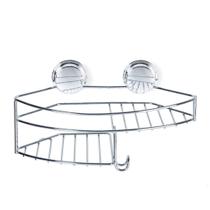 Caddy Better Living Kroma Stick N Lock+Cesta cromada grande