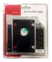 Caddy Case Adaptador 2º Hd Ssd/dvd P/notebook 12mm 12,7mm