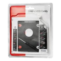 Caddy Notebook 12.7mm Adaptador Hd Ou Ssd Sata Universal Caddy Notebook 12.7mm Adaptador Hd Ou Ssd Sata Universal