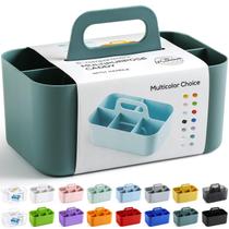 Caddy Organizer AOZITA Multiuso em Plástico Empilhável Ciano