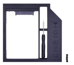 Caddy Segundo Hd Para Notebook Preto 9Mm Caddy Segundo Hd Para Notebook Preto 9Mm