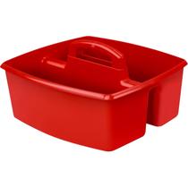 Caddy Storex Grande Vermelho com Alça Confortável