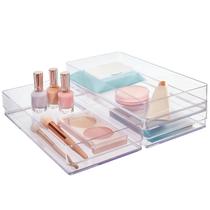Caddy STORi SimpleSort Juego de 3 Organizadores Transparentes Apilables 30x15x5 cm