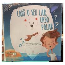 Cadê o seu Lar, urso polar de Marcelo Aceti Editora letra miúda