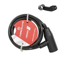 Cadeado 1,0mx6mm espiral, chave Cadeado 1,0mx6mm espiral, chave