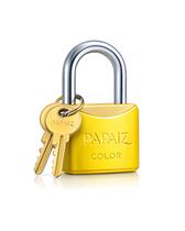 Cadeado 20mm Papaiz Amarelo