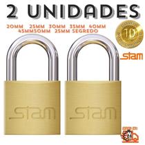 Cadeado 20Mm Zamac Stam Kit 2 Unidades