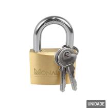 Cadeado 25mm com 2 Chaves Haste Curta Bronze - Tudo em Caixa Cadeado 25mm com 2 Chaves Haste Curta Bronze - Tudo em Caixa