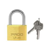 Cadeado 35mm Pado LT35 Alta Segurança Em Aço Resistente Com Chaves Ideal Para Portão Porta Armário Mala E Uso Externo Cadeado 35mm Pado LT35 Alta Segurança Em Aço Resistente Com Chaves Ideal Para Portão Porta Armário Mala E Uso Externo