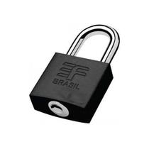 Cadeado 3f Latão 30mm Preto Fosco - 3f do Brasil Cadeado 3f Latão 30mm Preto Fosco - 3f do Brasil