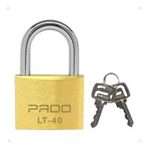 Cadeado 40Mm Latonado C/ Chave Pado Cadeado 40Mm Latonado C/ Chave Pado