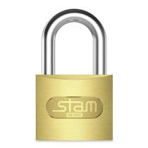 Cadeado 45mm Zamac Latonado Stam Cadeado 45mm Zamac Latonado Stam