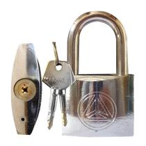 Cadeado 50mm Chave tetra Original Forte Resistente Robusto Prevenção Antifurto Cadeado 50mm Chave tetra Original Forte Resistente Robusto Prevenção Antifurto