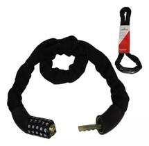 Cadeado Absolute Chain 90cm com segredo preto