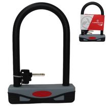Cadeado Absolute U-lock Urban reforçado com chave 170x245mm Cadeado Absolute U-lock Urban reforçado com chave 170x245mm