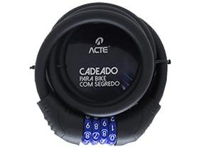Cadeado Acte Sports Para Bike Com Segredo Original 1magnus Cadeado Acte Sports Para Bike Com Segredo Original 1magnus