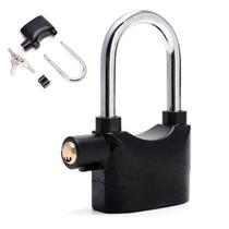 Cadeado Alarme 110Db Sirene Bike Moto Som Alto Anti Furto