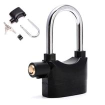 Cadeado Alarme 110Db Sirene Bike Moto Som Alto Anti Furto