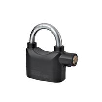 Cadeado Alarme Antifurto Prova De Água Kinbar Preto