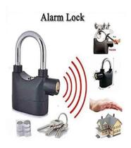 Cadeado Alarme Sirene Anti Furto 110dba Trava Moto Portão Cadeado Alarme Sirene Anti Furto 110dba Trava Moto Portão