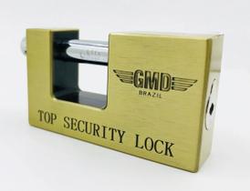 Cadeado Alta Segurança 80mm Importado Titanium Multi Ponto