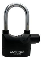 Cadeado antifurto bloqueador para bicicleta e moto com alarme luatek lkbl17 Cadeado antifurto bloqueador para bicicleta e moto com alarme luatek lkbl17