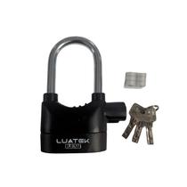 Cadeado antifurto com sensor alarme sonoro resistente à chuva - luatek