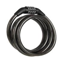 Cadeado Antifurto De 4 Dígitos Com Cabo Ultra Forte De 1 Metro Para Bicicletas De Montanha E De