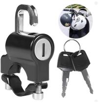 Cadeado Antifurto para Capacete em Moto bicicleta Cadeado Antifurto para Capacete em Moto bicicleta