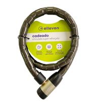 Cadeado Articulado com Chave 1,2m x 22mm PRETO - Elleven