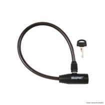 Cadeado bicicleta c/chave- 40cmx8mm-brasfort