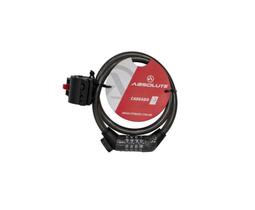 Cadeado Bike Absolute 80cmx12mm Espiral Com Segredo