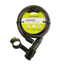 Cadeado Bike Bicicleta Espiral 1M X 12Mm E 2 Chaves Elleven