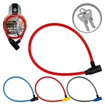 Cadeado Bike C/Chave 10mmx62cm ATEF