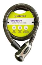 Cadeado Bike Espiral Reforçado 80cm X 15mm C/ Chaves Elleven
