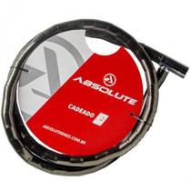 Cadeado Bike Moto Absolute 1,5Mx18Mm Com Chave Tubular Cadeado Bike Moto Absolute 1,5Mx18Mm Com Chave Tubular