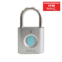 Cadeado Biométrico Digital Antifurtos 5V Até 15 Usuários Para Bolsas, Armários de Academia CF30