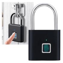 Cadeado Biométrico Identificação Rápida com Impressão Digital e USB-C LGX262PR