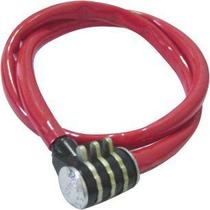 Cadeado C/ Cabo de Aço Pacri Segredo 45S 80cm Cores Diversas - 16458