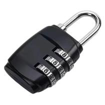 Cadeado C/ Senha Antifurto Metal Malas e Bagagens Sortido