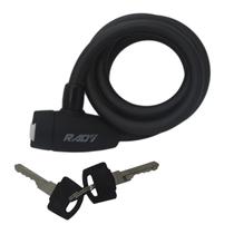 Cadeado Cabo Aço 1,2mx12mm Concept Luxo C/ Tampa Chave Preto Cadeado Cabo Aço 1,2mx12mm Concept Luxo C/ Tampa Chave Preto