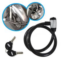 Cadeado Cabo Aço Trava Estepe Ranger L200 S10 Hilux Frontier Para Moto Cadeado Cabo Aço Trava Estepe Ranger L200 S10 Hilux Frontier Para Moto