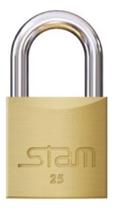 Cadeado Chave Latão Maciço Stam 25mm Não Enferruja Resistente Robusto Armário Academia Mala Bolsa Mochila Portão Janela Porta Cadeado Chave Latão Maciço Stam 25mm Não Enferruja Resistente Robusto Armário Academia Mala Bolsa Mochila Portão Janela Porta
